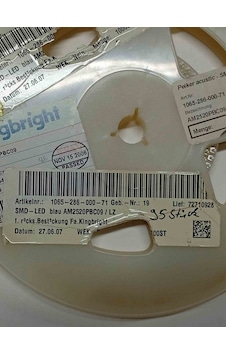 Am2520pbc09 Mavi 2510 Smd Led 20 Adet