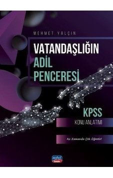 KPSS Vatandaşlığın Adil Penceresi - KPSS Konu Anlatımı - Mehmet Yalçın - Nobel Sınav KPSS Vatandaşlığın Adil Penceresi - KPSS Konu Anlatımı - Mehmet Yalçın - Nobel Sınav