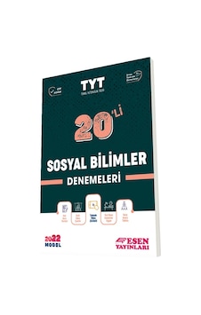 2022 TYT Sosyal Bilimleri 20'li Deneme -  Esen Yayıncılık