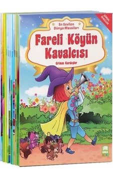 En Sevilen Dünya Masalları-10 Kitap Takım Büyük Boy- Ema Çocuk