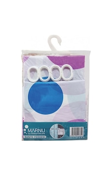 Knitex Marnu Banyo Perdesi Karma Renk 2683 Çok Renkli