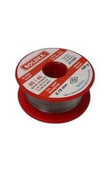 Zenvia 60/40 Lehim Teli 100 Gr 0,75 Mm Sn:60 / Pb:40 Znv2026 Zenvia 60/40 Lehim Teli 100 Gr 0,75 Mm Sn:60 / Pb:40 Znv2026