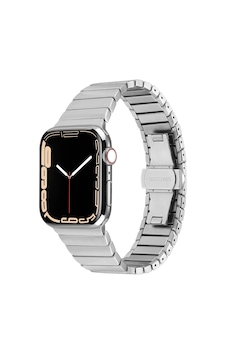 Watch 44mm Kordon Uyumlu Krd-79 Metal Strap Kayış Omsy- Gümüş Watch 44mm Kordon Uyumlu Krd-79 Metal Strap Kayış Omsy- Gümüş