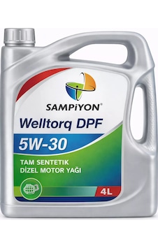 Şampiyon Welltorq DPF 5W - 30 Tam Sentetik Dizel Motor Yağı