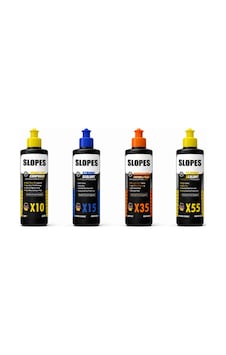 Slopes X10 Kalın X15 İnce Pasta X35 Hare Ve X55 Boya Koruma Seti 250 Ml Slopes X10 Kalın X15 İnce Pasta X35 Hare Ve X55 Boya Koruma Seti 250 Ml