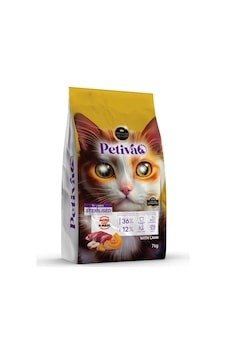 Petiva Kısırlaştırılmış Kuzu Etli Yetişkin Kedi Maması 7 KG Petiva Kısırlaştırılmış Kuzu Etli Yetişkin Kedi Maması 7 KG