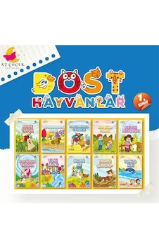 Ay Çocuk Dost Hayvanlar Okuma Seti
