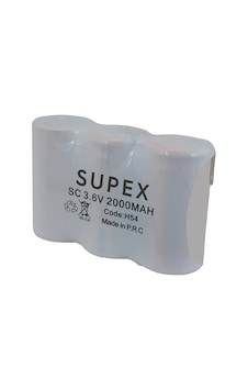 SUPEX 3LÜ YANYANA SÜPÜRGE PİLİ 3.6V 2000MA SUPEX 3LÜ YANYANA SÜPÜRGE PİLİ 3.6V 2000MA