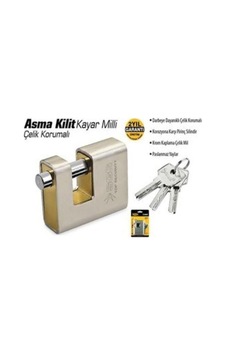Çelik Korumalı Kayar Milli Asma Kilit, 70mm, Sgs1370 Çelik Korumalı Kayar Milli Asma Kilit, 70mm, Sgs1370