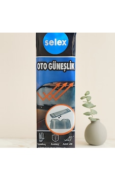 Vantuzlu Oto Güneşlik 130x60 Cm Balonlu Lüks - Vantuzlu Oto Güneşlik 130x60 Cm Balonlu Lüks -