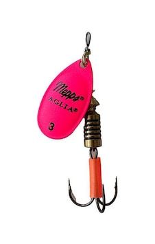 Aglia Fluo Pembe No:1 3.5gr Uv Alabalık Kaşığı Aglia Fluo Pembe No:1 3.5gr Uv Alabalık Kaşığı