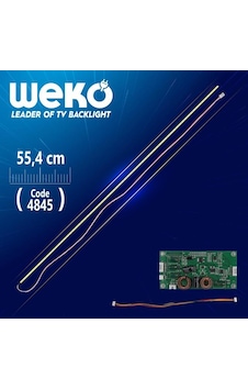 50'' Universal E-led 63 Ledli 7020 554mm 360-450ma 63-66v Çift Led+sürücü+kablo Takım Wk-1371 50'' Universal E-led 63 Ledli 7020 554mm 360-450ma 63-66v Çift Led+sürücü+kablo Takım Wk-1371