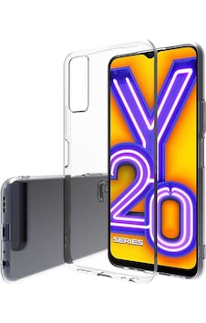 Vivo Y20 Kılıf Zore Süper Silikon Kapak Renksiz Vivo Y20 Kılıf Zore Süper Silikon Kapak Renksiz
