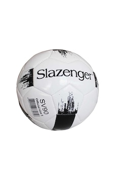 Slazenger Sv-90 Makine Dikişli Futbol Topu No5 Siyah - Beyaz Slazenger Sv-90 Makine Dikişli Futbol Topu No5 Siyah - Beyaz