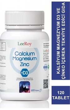 LeeRoy Calcium Magnesium Zinc 120 Tablet