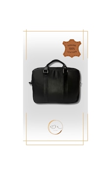 Bag Ard Bagard Maya Hakiki Deri Laptop Evrak Çantası Siyah Bag Ard Bagard Maya Hakiki Deri Laptop Evrak Çantası Siyah