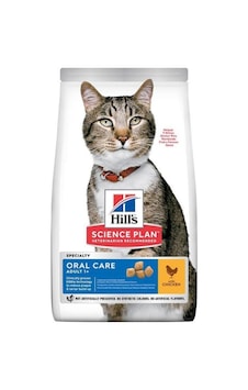 Hill's Oral Care Tavuklu Yetişkin Kedi Maması 1500 G Hill's Oral Care Tavuklu Yetişkin Kedi Maması 1500 G