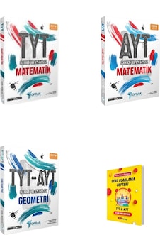 Toprak Tyt - Ayt Matematik Ve Geometri Soru Bankası + Planlama Defteri Toprak Tyt - Ayt Matematik Ve Geometri Soru Bankası + Planlama Defteri