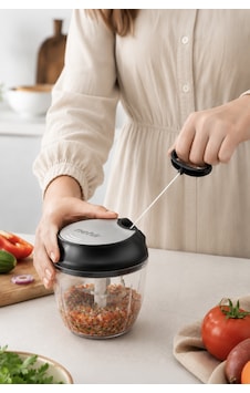 Flip 900 ML Pratik Manuel Rondo Doğrayıcı - Flip 900 ML Pratik Manuel Rondo Doğrayıcı -