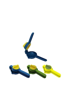 Xiao Chu Shi Dual-action Yakut-11543 Renkli Plastik Meyve Sıkacak Çevir Sık Anahtarlı
