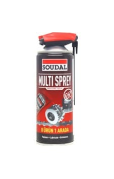 Soudal Multi Sprey Yağlayıcı-pas Sökücü 400 Ml 400 ML Soudal Multi Sprey Yağlayıcı-pas Sökücü 400 Ml 400 ML