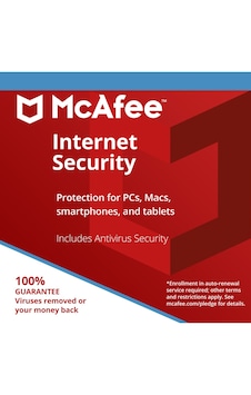 McAfee internet Security - 3 Cihaz 1 Yıl Abonelik Kodu (Windows/MAC/Android/ iOS Uyumlu) McAfee internet Security - 3 Cihaz 1 Yıl Abonelik Kodu (Windows/MAC/Android/ iOS Uyumlu)