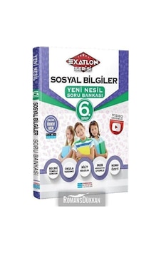 6.Sınıf Sosyal Bilgiler Video Çözümlü Soru Bankası - Exatlon Serisi- Evrensel İletişim Yayınları 6.Sınıf Sosyal Bilgiler Video Çözümlü Soru Bankası - Exatlon Serisi- Evrensel İletişim Yayınları