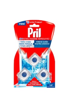 Pril Makine Temizleyici Kapsül 3'lü Pril Makine Temizleyici Kapsül 3'lü