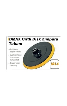Dmax Dmx-4021 Cırtlı Zımpara Tabanı 115mm Dmax Dmx-4021 Cırtlı Zımpara Tabanı 115mm