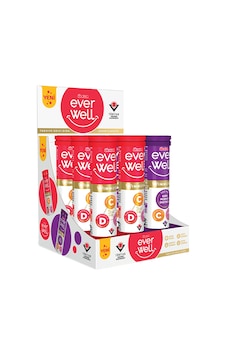 Everwell Tanışma Paketi - Mix Efervesan Tablet Çeşitleri - 607.5 Gram - 9 Adet 135 Tablet Everwell Tanışma Paketi - Mix Efervesan Tablet Çeşitleri - 607.5 Gram - 9 Adet 135 Tablet