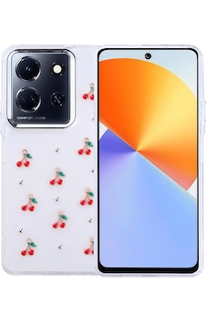 İnfinix Note 30 5g Kılıf Airbag Tasarımlı Simli Şeffaf Zore Kutup Kapak Kiraz İnfinix Note 30 5g Kılıf Airbag Tasarımlı Simli Şeffaf Zore Kutup Kapak Kiraz