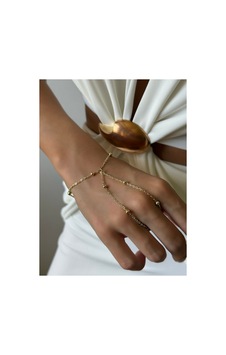 La Bien Accessories Çelik Boncuk Detaylı Şahmeran Bileklik Gold Renk, Suya Dayanıklı, Kararma Yapmaz Altın Altın La Bien Accessories Çelik Boncuk Detaylı Şahmeran Bileklik Gold Renk, Suya Dayanıklı, Kararma Yapmaz Altın Altın