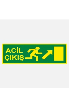 Ekstrafix Yf064 12x25 Fosforlu Acil Çıkış Ekstrafix Yf064 12x25 Fosforlu Acil Çıkış