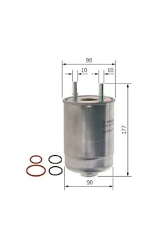 Bosch F026402067 Yakit Filtresi 1541180ka0 1541180ka0000 164004042r Bosch F026402067 Yakit Filtresi 1541180ka0 1541180ka0000 164004042r