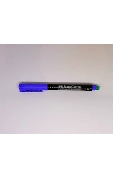 Faber-Castell Asetat Kalemi Permanent S Seri Silgili Mavi 1523 51 Mavi Faber-Castell Asetat Kalemi Permanent S Seri Silgili Mavi 1523 51 Mavi