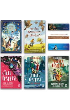 İlk Genç Timaş Hiç Fena Değil - Ardıç Kuşunun Şarkısı - Çiçek Gelecek Macera Ekspresi Set 5 Kitap İlk Genç Timaş Hiç Fena Değil - Ardıç Kuşunun Şarkısı - Çiçek Gelecek Macera Ekspresi Set 5 Kitap