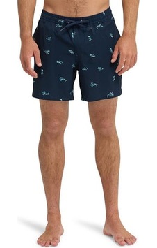Quiksilver Stretch Printed Erkek Lacivert Mayo Quiksilver Stretch Printed Erkek Lacivert Mayo