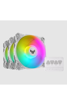 Asus Tuf Tf120 Soğutucu Kasa Radyatör Fanı Beyaz Adreslenebilir Argb 120mm 3'ü 1 Arada Asus Tuf Tf120 Soğutucu Kasa Radyatör Fanı Beyaz Adreslenebilir Argb 120mm 3'ü 1 Arada
