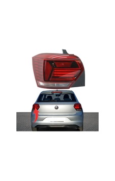 Volkswagen Polo Sol Arka Stop Lambası Ledsiz 2018--2022 Volkswagen Polo Sol Arka Stop Lambası Ledsiz 2018--2022