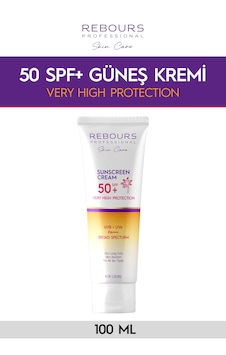 Rebours Professional Güneş Kremi Spf 50 Pa Yüksek Koruma Uva Uvb, Tüm Cilt Tipleri 94g