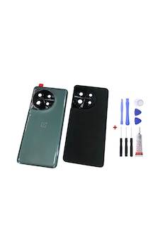 One Plus 11 Yeşil Arka Cam Kapak Pil Kapağı Tamir Set B7000 Set Yeşil