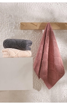 Microcotton %100 Pamuk 3 Lü El Yüz Havlu Seti 50x90 Cm Ultra Yumuşak Yüksek Emici Havlu Royal