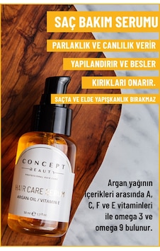 Concept Beauty Argan Saç Bakım Serumu 50 ML