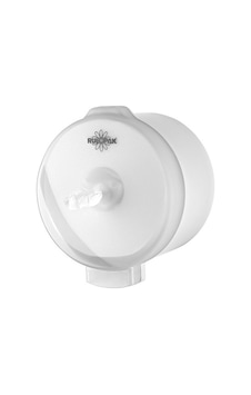 Rulopak Modern Mini Cimri Tuvalet Kağıdı Dispenseri Beyaz