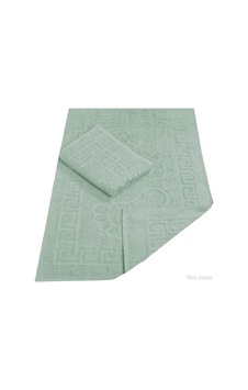 2 Li Banyo Ayak Havlusu %100 Pamuk 50x70 Cm Menesch Yeşil Çok Renkli 2 Li Banyo Ayak Havlusu %100 Pamuk 50x70 Cm Menesch Yeşil Çok Renkli