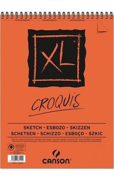 Canson Croquis Xl 90 Gr A5 50 Yaprak Üstten Spiralli