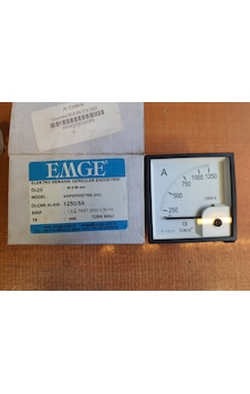 Emge Ampermetre 1250/5a 96 X 96 Cm Ac