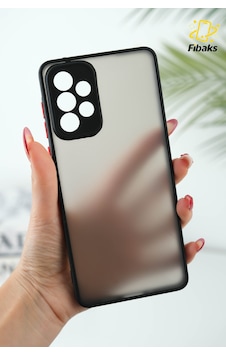 Fibaks Galaxy A33 5G Uyumlu Kılıf Mat Parmak İzi Yapmaz Kamera Korumalı Renkli Tuşlu Sert Silikon Kapak Fibaks Galaxy A33 5G Uyumlu Kılıf Mat Parmak İzi Yapmaz Kamera Korumalı Renkli Tuşlu Sert Silikon Kapak