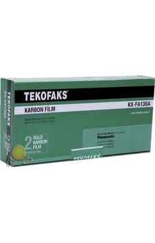 Panasonic Tekofaks Kx-Fa136A 2 Rulo Karbon Film Panasonic Tekofaks Kx-Fa136A 2 Rulo Karbon Film