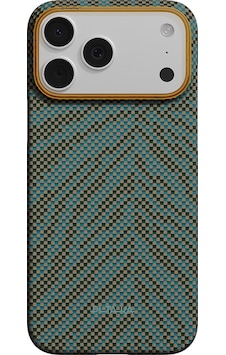 İphone 17 Pro Kılıf M-safe Uyumlu Aramid Fiber Pitaka Breath Of Veins Serisi Kapak Yeşil İphone 17 Pro Kılıf M-safe Uyumlu Aramid Fiber Pitaka Breath Of Veins Serisi Kapak Yeşil